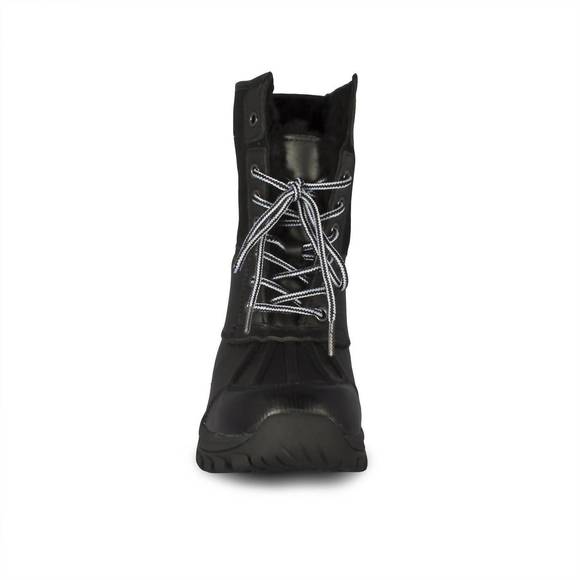 NEW CLOUD NINE ladies sheepskin tundra boot in black - Picture 4 of 6